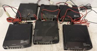 Lot of (6) Kenwood #NX-800-K UHF Digital Transceivers