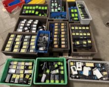 Large Lot of Kenwood Radio Batteries
