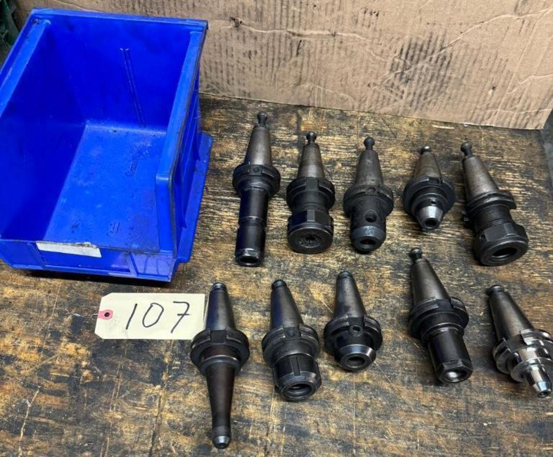 Lot Of (10) CAT 40 Tool Holders