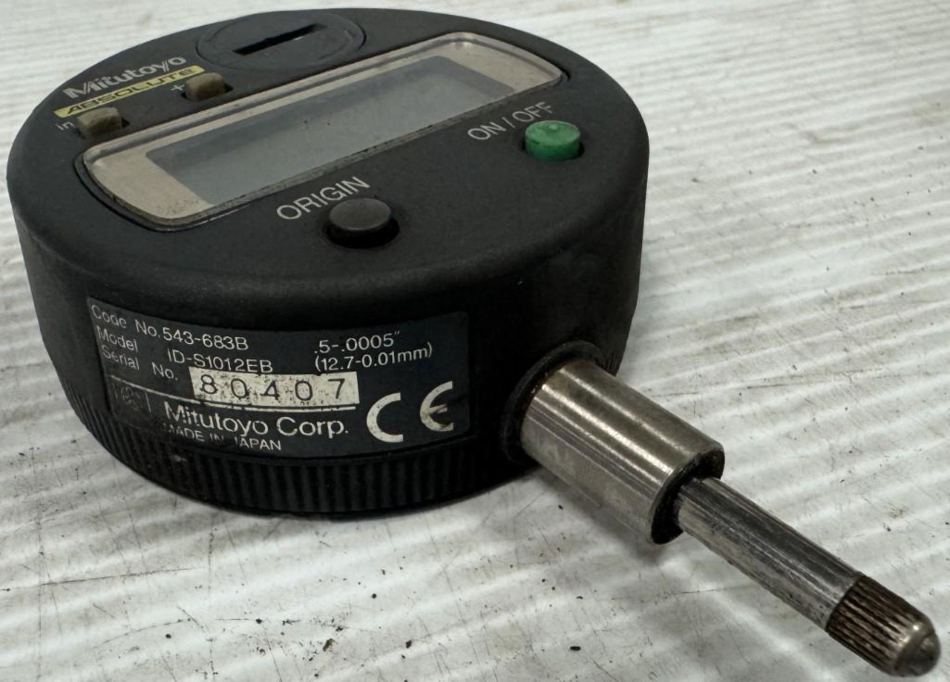 Mitutoyo #ID-S1012EB Digital Indicator