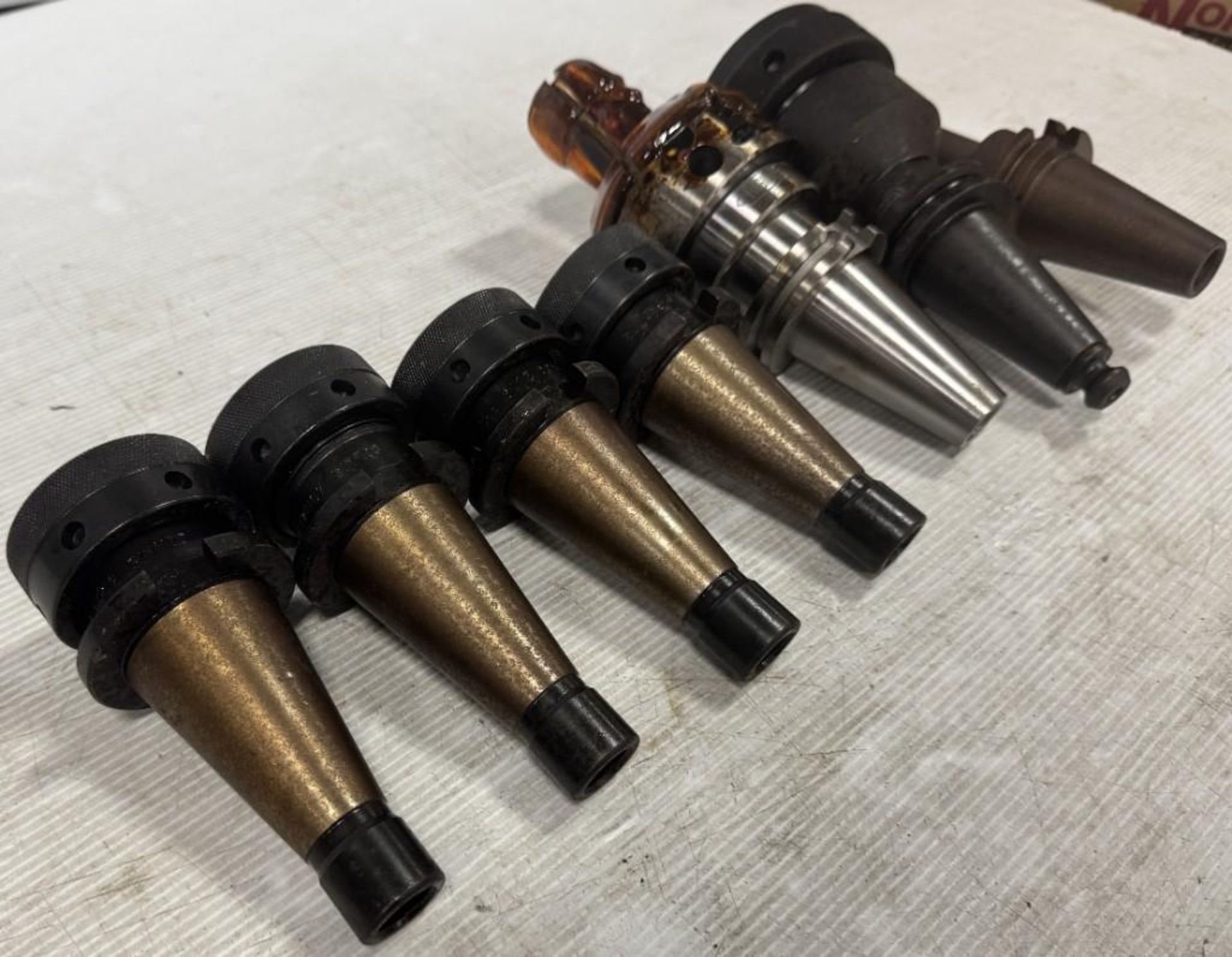 Lot of Misc. CAT40 Tool Holders