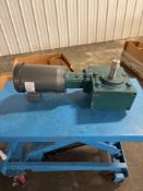 Tigear2 15:1 90 Degree Gear Reducer W/ Baldor Motor # 35A15R14