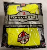 Lot of (11) - Radwear #SV94-2VGSFR Class 2 Hi-Vis Modacrylic FR Safety Vest - Medium