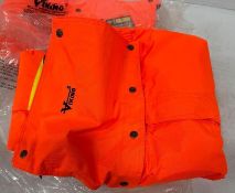 Lot of (2) - Viking Journeyman 300D Tri-Zone Class 2 Level 2 Insulated Bibs - Medium