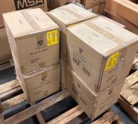 Lot of (150) - Westchester #3400/XL PE Laminate White Coveralls - X-Large