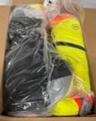Lot of (2) - PIP #333-1745X-LY/4X Class 3 Hi-Vis Yellow Bomber Jackets - 4X-Large
