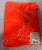 Lot of (4) - PIP #353-2001-OR/4X Class E Orange Bib Pants - 4X-Large