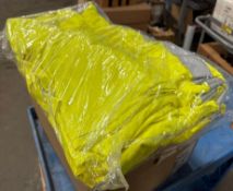 Lot of (18) - Neese Wear #VM7CA3FY2X Class 3 FR Modacrylic High Visibility Coveralls - 2XL 50/52 REG