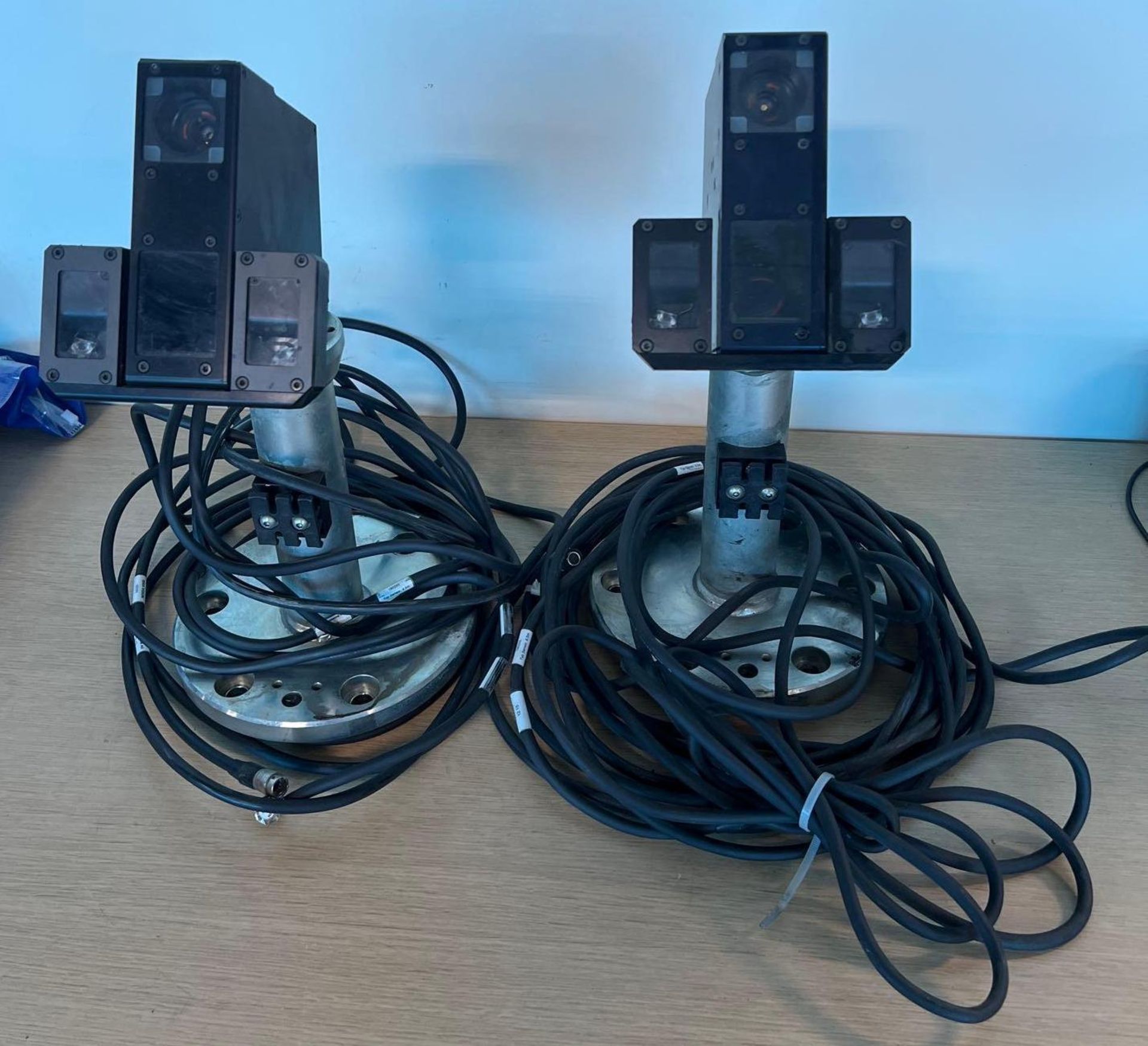 Lot of (2) Machine Vision Camera Assemblies FROM CRIB STOCK