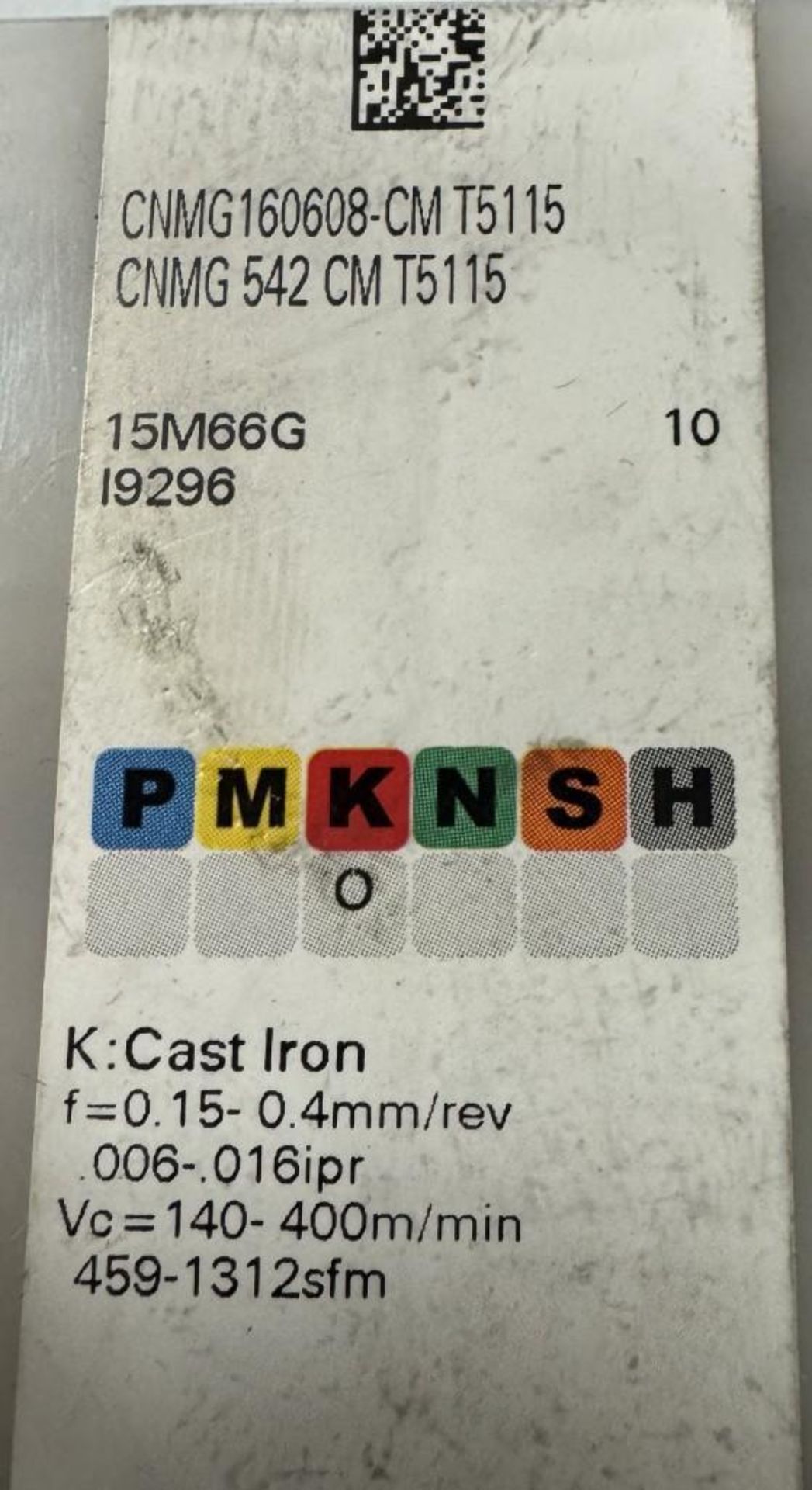 Pack of Tungaloy #CNMG160608-CM T5115 Carbide Inserts