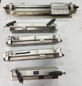 Lot of (5) Misc. SMC Cylinders