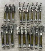 Lot of (6) SMC #: AS2000 Flow Control Push to-Conn