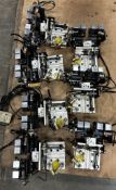 Lot of (8) SMC #: MGPM25-30-XC22 Cylinder Units