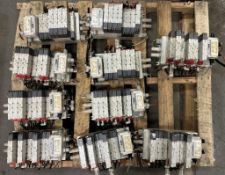 Lot of SMC Valve Units