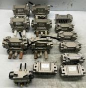 Lot of SMC Valve Units
