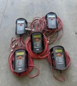 Lot of (5) Mitsubishi #HG1U-SB12JH-MK1382-S15 Teac