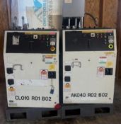Lot of (2) Fanuc Rj2 Controllers