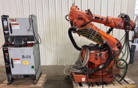 ABB #IRB 6600 Robot w/ #IRC5 M2004 Controller & Te