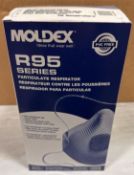 10 Boxes Moldex #2940R95 Respirators - Med/Large