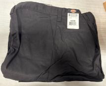 Lot of (8) Dickies #2112373BK Cargo Pants - 42X30