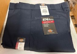 Lot of (2) Dickies #874DN Work Pants - 36X34