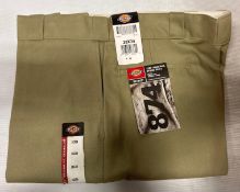Lot of (8) Dickies #874KH Work Pant - 38X34