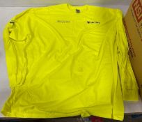 Lot of (48) Gildan Cotton Long Sleeve Shirts 2X-L