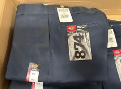 Lot of (8) Dickies #874DN Work Pants - 32X34