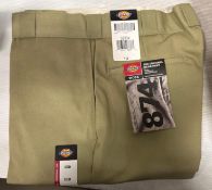 Lot of (8) Dickies #874KH Work Pants - 32X34