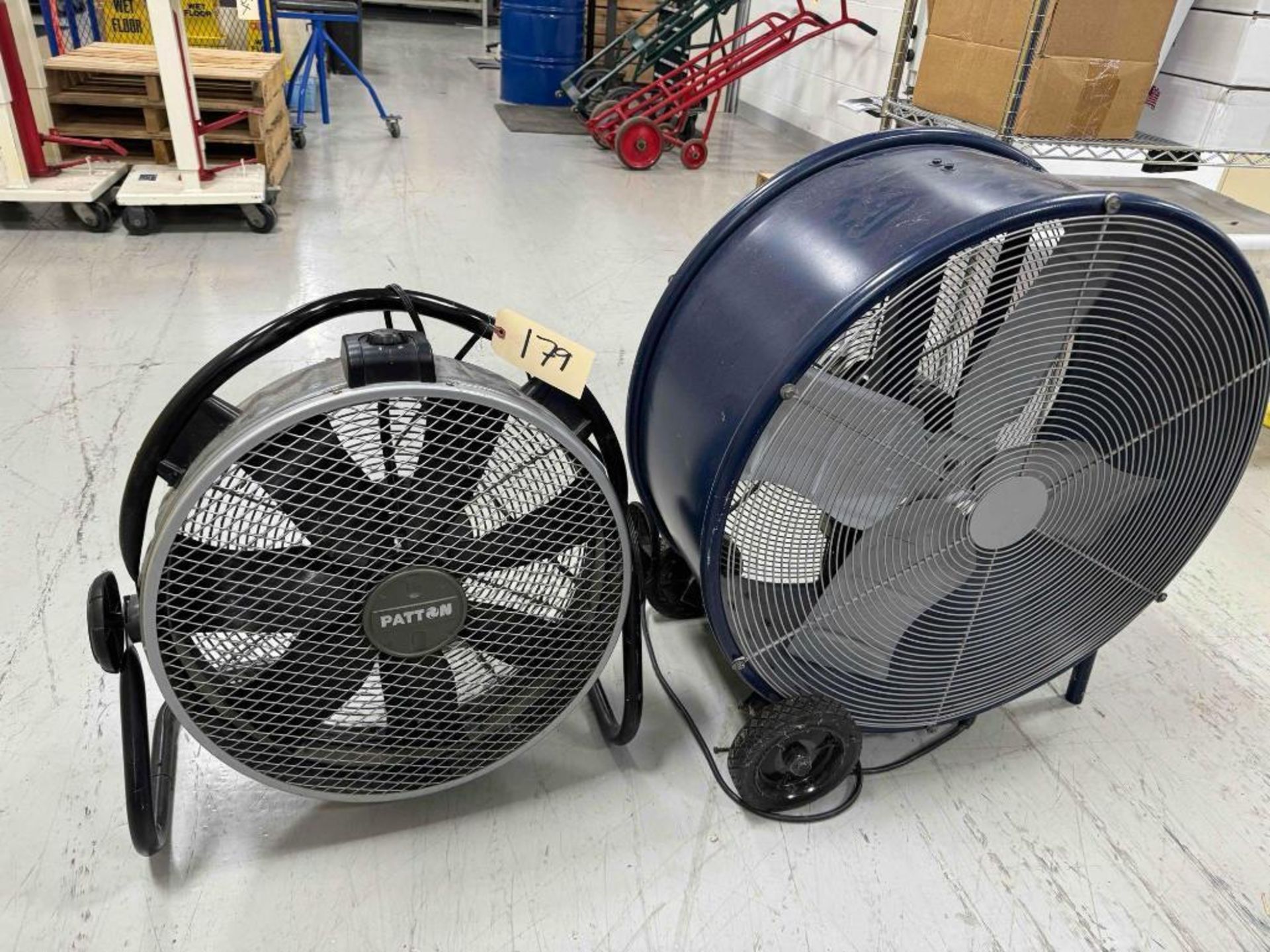 Lots Fans Lot of (2) Shop Fans