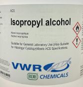 2 Cases WWR #BDH1133-4LP Isopropyl Alcohol - 99.5%