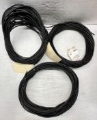 Lot of (3) Advanced #AL-SLPE-125-0-C Split Loom