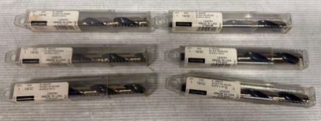 Lot of (6) - Norseman 19/32 6" Length HD SUP PR 3/