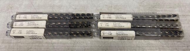 Lot of (6) Packs - Norseman 7/32" Type XGT-AG, Ext