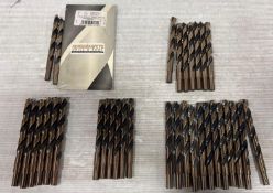 Lot of Assorted Norseman High Speed Twist Drills