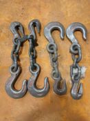 QTY 4 CM Herc-Alloy 5/8 19"Reach Lift Chain. 4 Times Your Bid