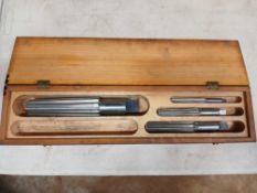 Alvord-Polk Tool Co. Tapered Reamer Bit Set Missing One.