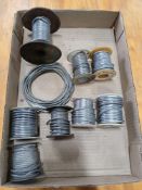Lot of Various Diameter Rolls of Solderr