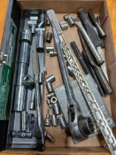 Lot of Various Sockets, Chisels, Socket Wrench
