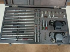 Pratt & Whitney Precision End Measures & Inside Micrometers Set In Wood Case