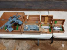 Tokyo Optical Co Topcon Projector Stand and 2 Lenses.