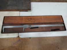 Jansson Gage Co 39" Vernier Calipers with Wood Storage Case
