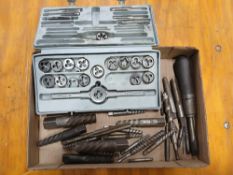 Lot of Various Threading Taps, Dies, & Eazy-Out Extractors
