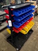 Rolling Parts Sorter w/ Bins