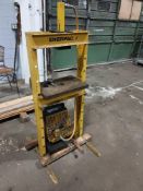 Enerpac H-Frame Hydraulic Press with Model PEM-1521 Pump (off-site item, read description)