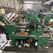 Halm Envelope 2-Color Press, Model JP-Two-D-ex-D, s/n 2548