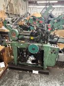 Halm Envelope 2-Color Press, Model JP-Two-D-P, s/n 3309