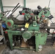 Halm Envelope 2-Color Press, Model JP-Two-D-P, s/n 2260