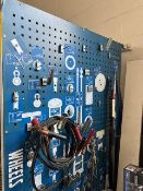 LOT - Volvo Specialty Parts and Tools with Peg Board System