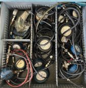 LOT - Pressure Gauges, Etc. (In 1 Draw)